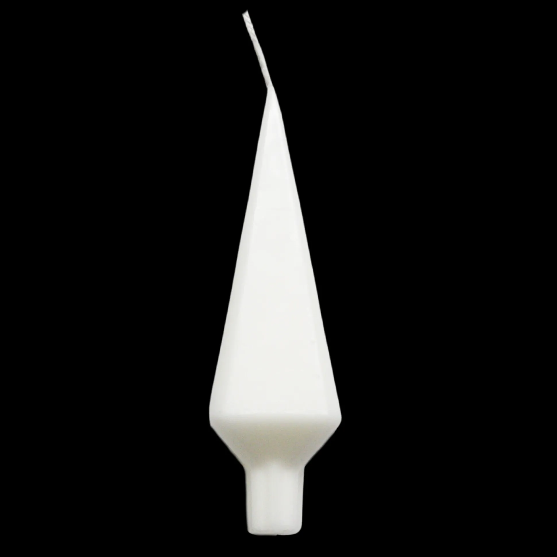 Swedish Pyramid Candle White