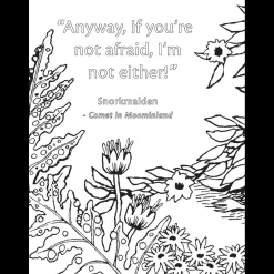 The Moomin Coloring Book (Ages 6-12)